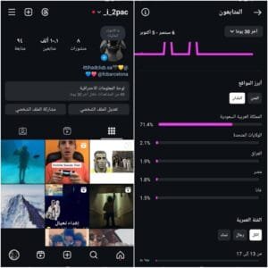 حساب انستا سعودي 10الف