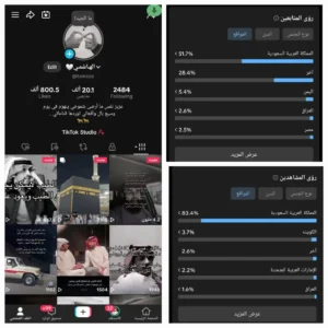 حساب تيك توك 20 الف