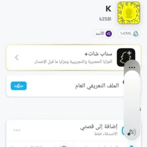 حساب سناب 105 الف