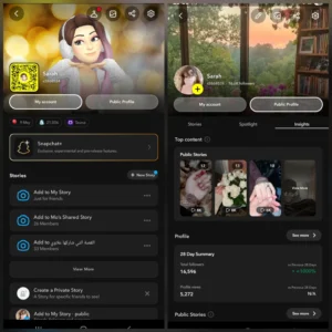 حساب سناب 16 الف متابع