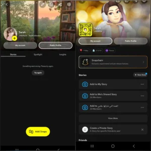 حساب سناب 16.8 الف متابع
