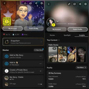 حساب سناب 9 الف متابع