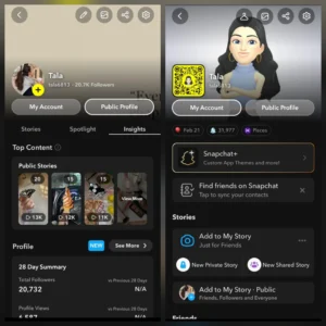 حساب سناب 21 الف متابع