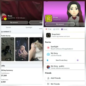 حساب سناب 27 الف متابع