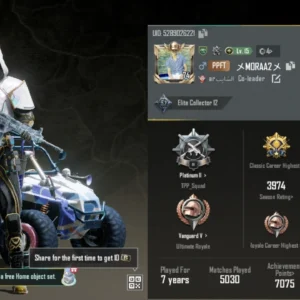 حساب ببجي ليفل 74