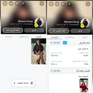 حساب سناب 16.8 الف متابع