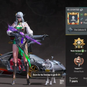 حساب ببجي ليفل 69