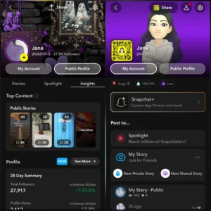 حساب سناب 28 الف متابع