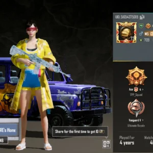 حساب ببجي ليفل 72