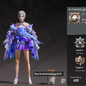 حساب ببجي ليفل 60