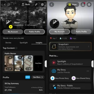 حساب سناب 21.2 الف متابع
