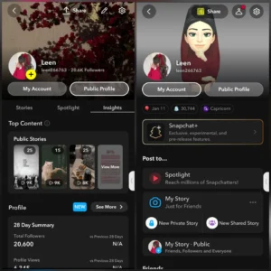 حساب سناب 20.6 الف متابع