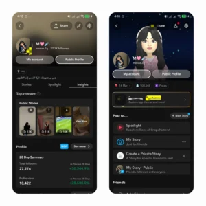 حساب سناب 27 الف متابع