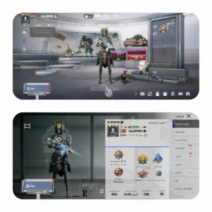 حساب ببجي ليفل 75