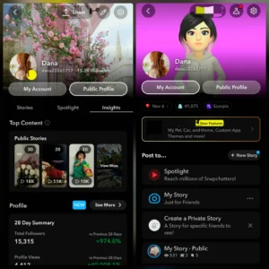 سناب 15 الف متابع