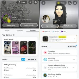 سناب 7.5 الف متابع