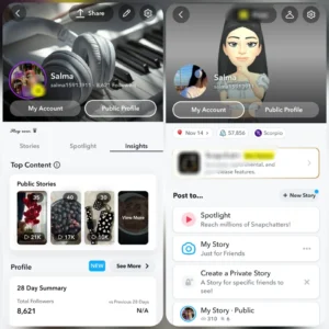 سناب 9.5 الف متابع