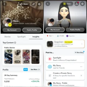 حساب سناب 5 الف متابع