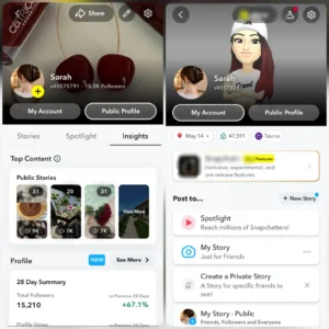 حساب سناب 15 الف متابع